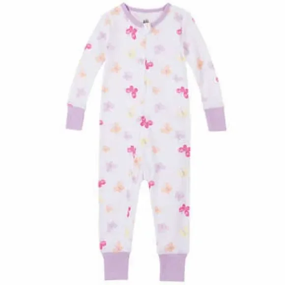 3-pack Kids Headquarters Kids' Cotton Sleepers, Giraffe - Picture 3 of 7